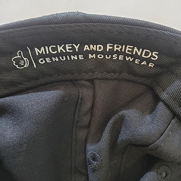 Disney Mickey & Friends Hat Cap Black Mickey Mouse Adjustable Adult Gorpcore - Picture 6 of 6